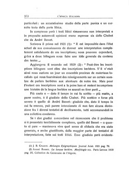 L'Africa italiana bollettino della Società africana d'Italia