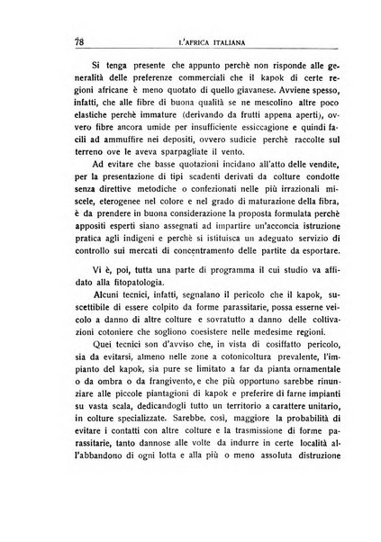 L'Africa italiana bollettino della Società africana d'Italia