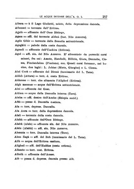 L'Africa italiana bollettino della Società africana d'Italia