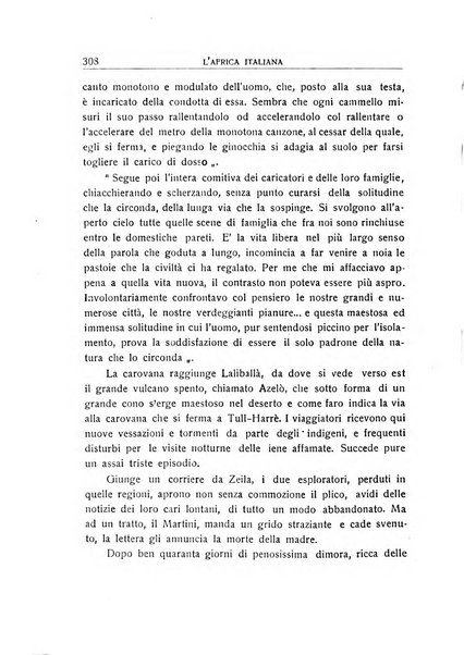 L'Africa italiana bollettino della Società africana d'Italia