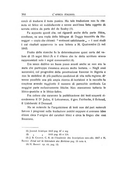 L'Africa italiana bollettino della Società africana d'Italia