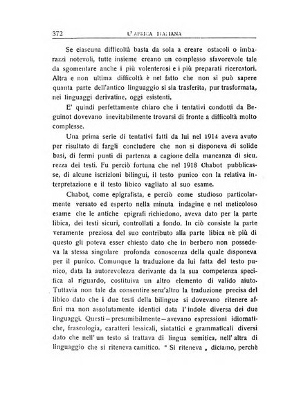 L'Africa italiana bollettino della Società africana d'Italia