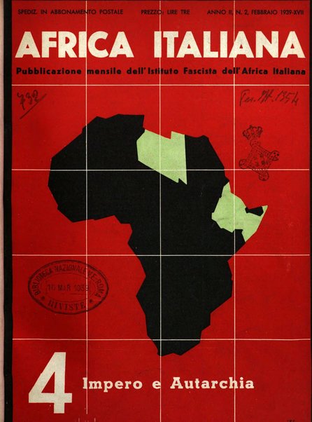 Africa italiana pubblicazione mensile dell'Istituto fascista dell'Africa italiana