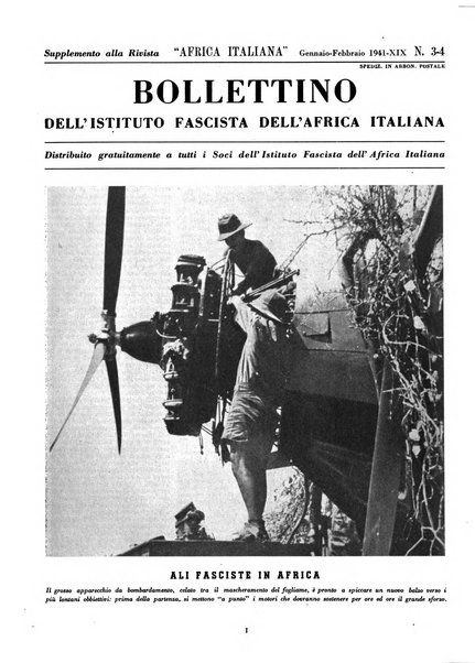 Africa italiana pubblicazione mensile dell'Istituto fascista dell'Africa italiana