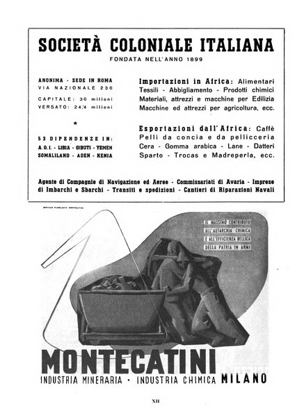 Africa italiana pubblicazione mensile dell'Istituto fascista dell'Africa italiana