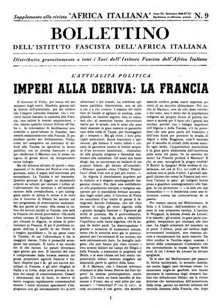 Africa italiana pubblicazione mensile dell'Istituto fascista dell'Africa italiana