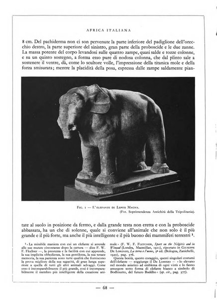 Africa italiana rivista di storia e d'arte