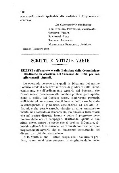 L'agricoltura pratica organo ufficiale del Comizio agrario di Firenze