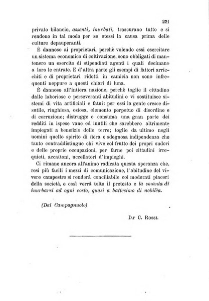 L'agricoltura pratica organo ufficiale del Comizio agrario di Firenze