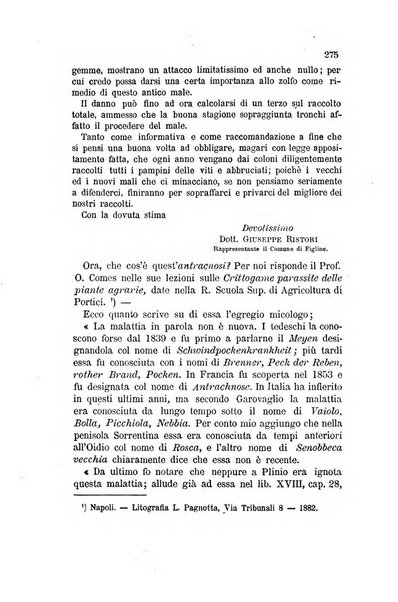 L'agricoltura pratica organo ufficiale del Comizio agrario di Firenze