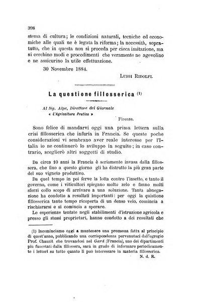 L'agricoltura pratica organo ufficiale del Comizio agrario di Firenze