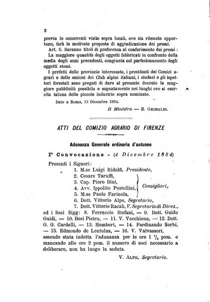 L'agricoltura pratica organo ufficiale del Comizio agrario di Firenze