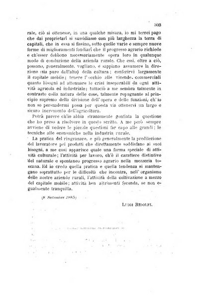 L'agricoltura pratica organo ufficiale del Comizio agrario di Firenze