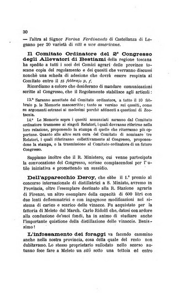 L'agricoltura pratica organo ufficiale del Comizio agrario di Firenze