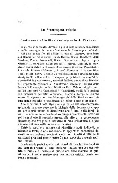 L'agricoltura pratica organo ufficiale del Comizio agrario di Firenze