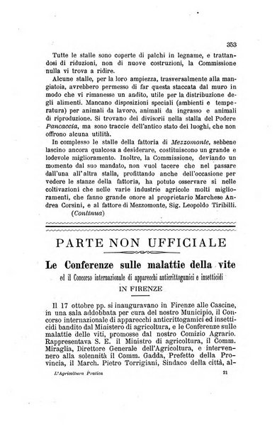 L'agricoltura pratica organo ufficiale del Comizio agrario di Firenze