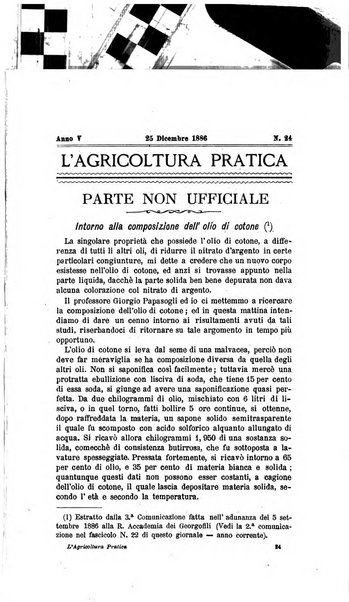 L'agricoltura pratica organo ufficiale del Comizio agrario di Firenze