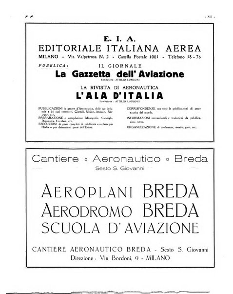 L'ala d'Italia rivista mensile di aeronautica