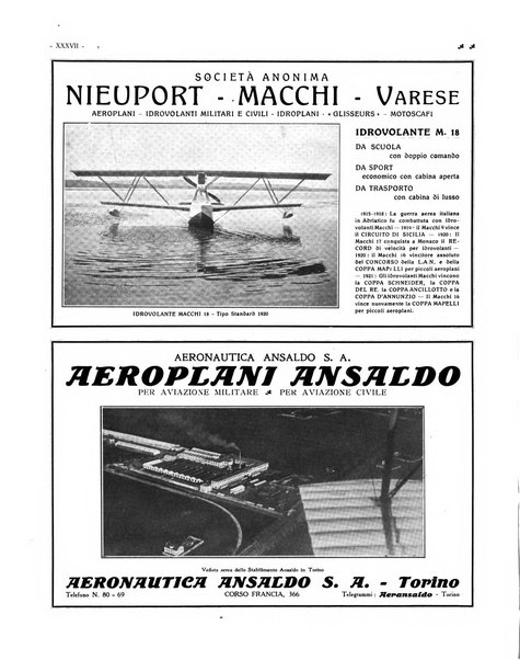 L'ala d'Italia rivista mensile di aeronautica