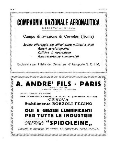 L'ala d'Italia rivista mensile di aeronautica