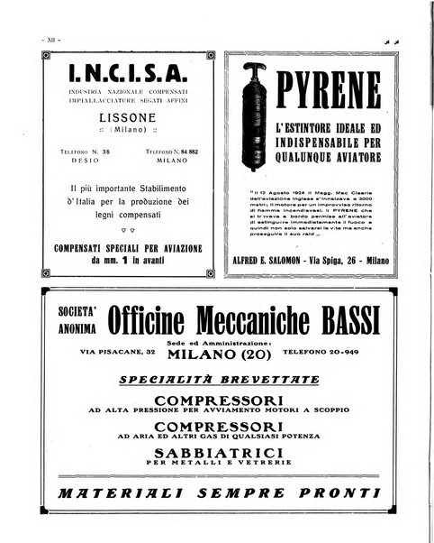 L'ala d'Italia rivista mensile di aeronautica