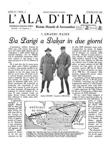 L'ala d'Italia rivista mensile di aeronautica