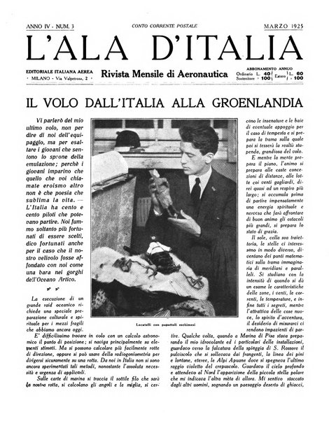 L'ala d'Italia rivista mensile di aeronautica