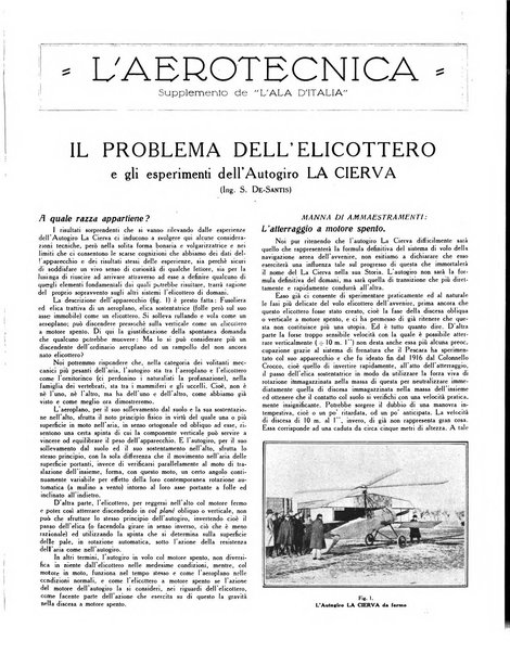 L'ala d'Italia rivista mensile di aeronautica