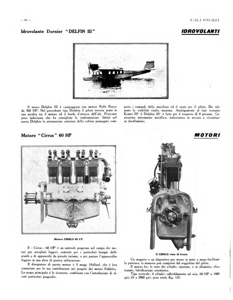 L'ala d'Italia rivista mensile di aeronautica