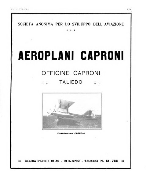 L'ala d'Italia rivista mensile di aeronautica