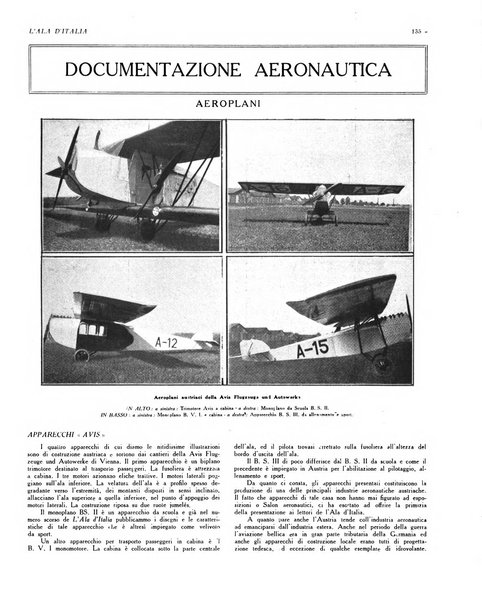 L'ala d'Italia rivista mensile di aeronautica