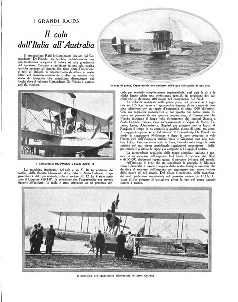 L'ala d'Italia rivista mensile di aeronautica