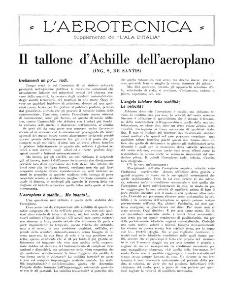 L'ala d'Italia rivista mensile di aeronautica