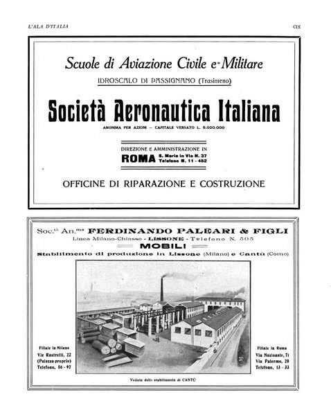 L'ala d'Italia rivista mensile di aeronautica