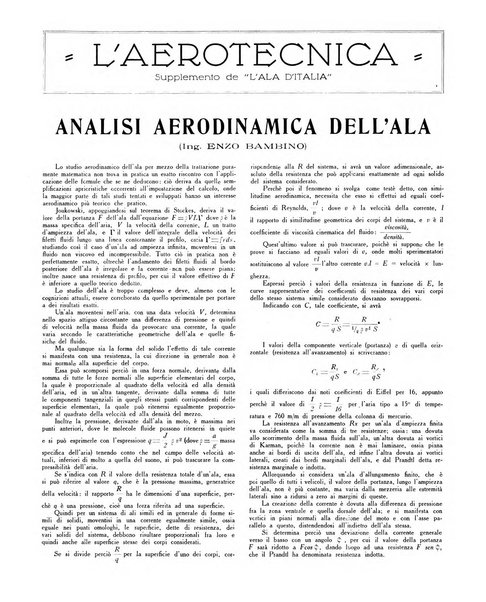 L'ala d'Italia rivista mensile di aeronautica