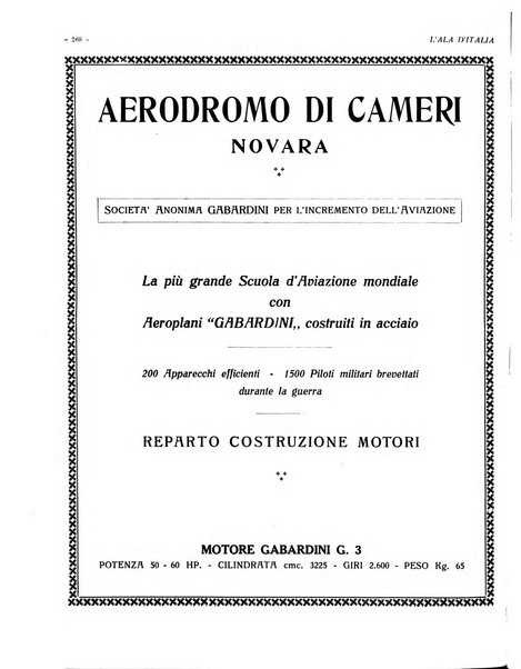 L'ala d'Italia rivista mensile di aeronautica