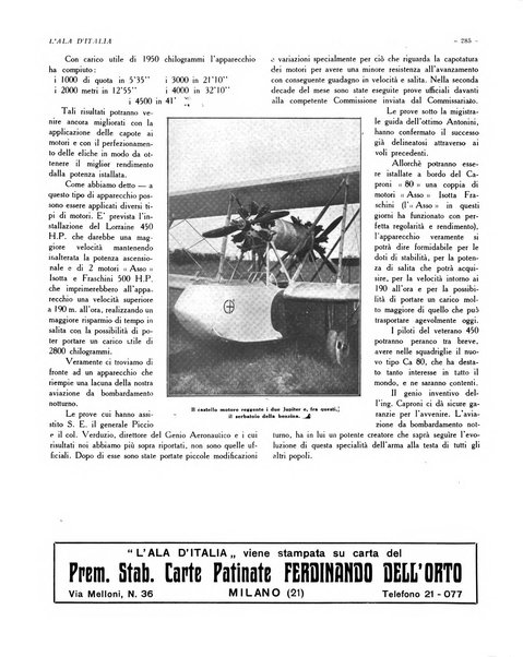 L'ala d'Italia rivista mensile di aeronautica