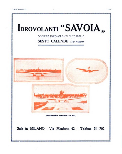 L'ala d'Italia rivista mensile di aeronautica