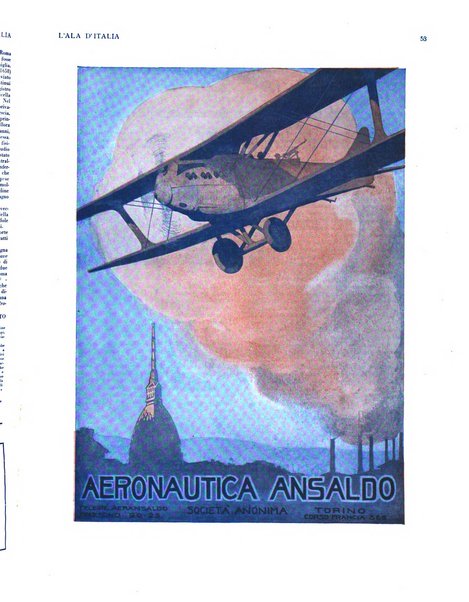 L'ala d'Italia rivista mensile di aeronautica