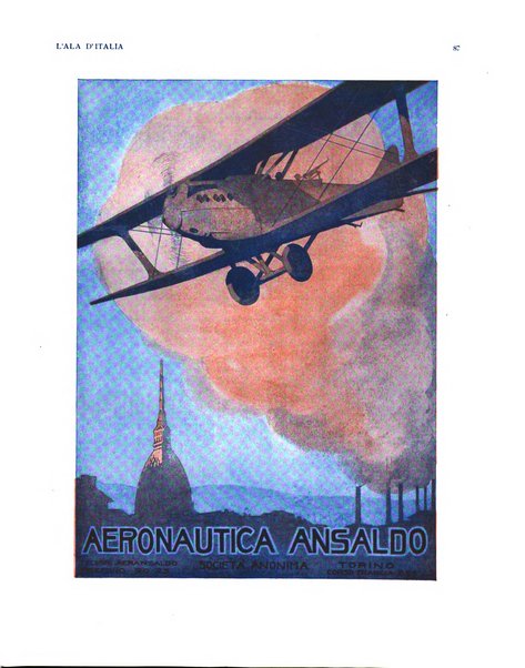 L'ala d'Italia rivista mensile di aeronautica