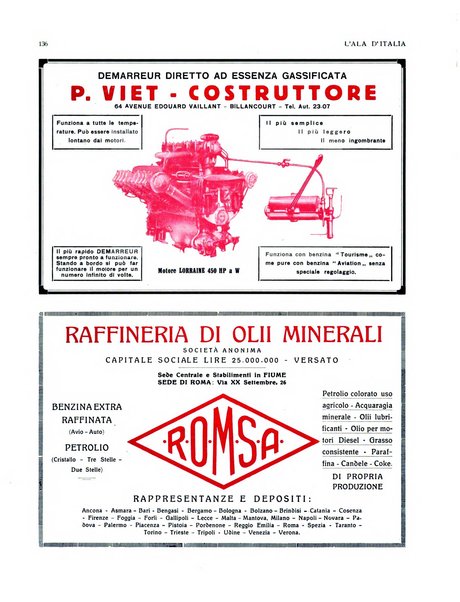 L'ala d'Italia rivista mensile di aeronautica