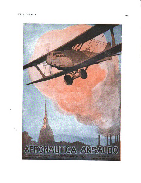 L'ala d'Italia rivista mensile di aeronautica