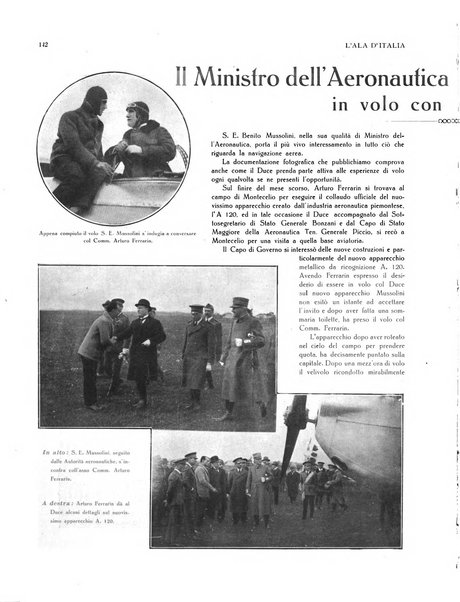 L'ala d'Italia rivista mensile di aeronautica