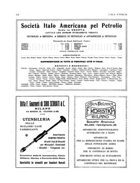 L'ala d'Italia rivista mensile di aeronautica