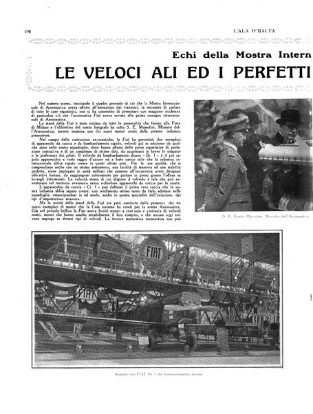 L'ala d'Italia rivista mensile di aeronautica