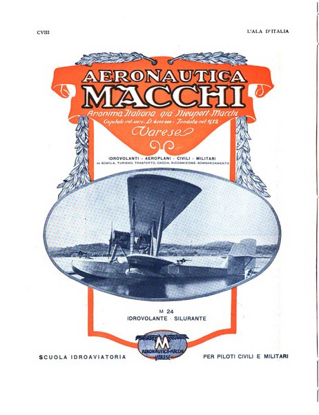 L'ala d'Italia rivista mensile di aeronautica