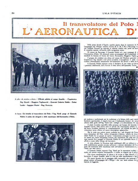 L'ala d'Italia rivista mensile di aeronautica