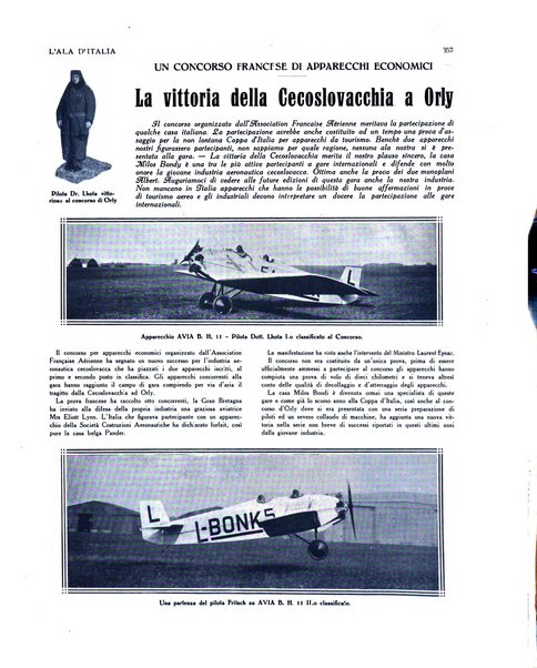 L'ala d'Italia rivista mensile di aeronautica