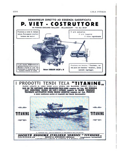 L'ala d'Italia rivista mensile di aeronautica