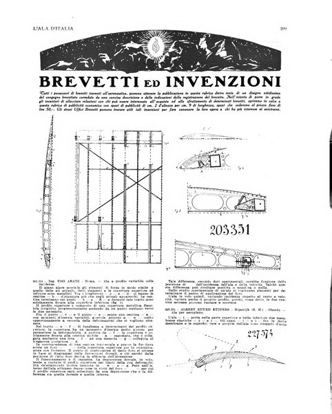 L'ala d'Italia rivista mensile di aeronautica